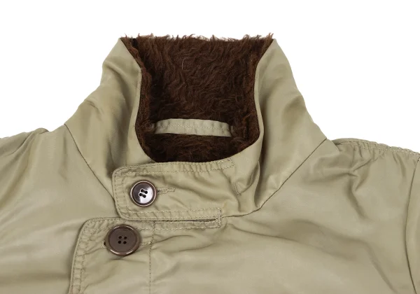 zucca Nylon Twill Puckering Alpaca Fur Lining Jacket K-168984_004