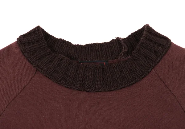 Jean Paul GAULTIER CLASSIQUE Cotton Brushed Lining Ribbed Sweatshirt Dress K-168994_004