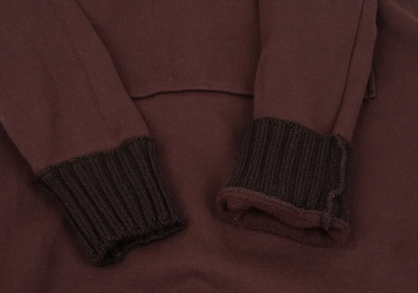 Jean Paul GAULTIER CLASSIQUE Cotton Brushed Lining Ribbed Sweatshirt Dress K-168994_008