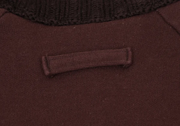 Jean Paul GAULTIER CLASSIQUE Cotton Brushed Lining Ribbed Sweatshirt Dress K-168994_017