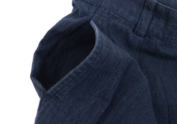 ISSEY MIYAKE MEN Cotton Linen Tuck Pants K-169003_005