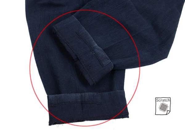 ISSEY MIYAKE MEN Cotton Linen Tuck Pants K-169003_009