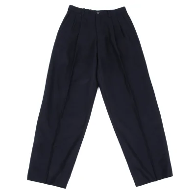 ISSEY MIYAKE MEN Wool Two Tuck Pants