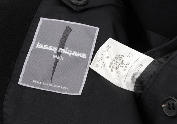 ISSEY MIYAKE MEN Wool Double-breasted Jacket K-169006_016