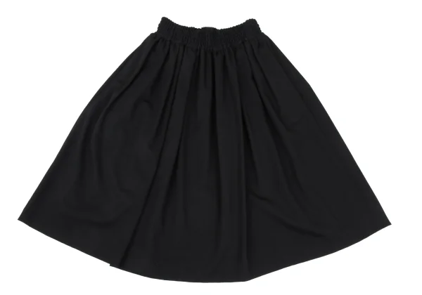 COMME des GARCONS GIRL Wool Gaba Shirred Waist Skirt K-169008_002