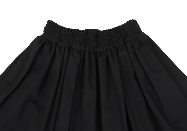 COMME des GARCONS GIRL Wool Gaba Shirred Waist Skirt K-169008_003
