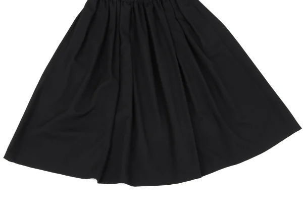 COMME des GARCONS GIRL Wool Gaba Shirred Waist Skirt K-169008_006