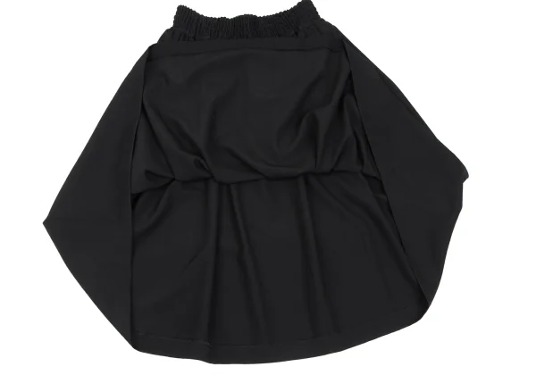 COMME des GARCONS GIRL Wool Gaba Shirred Waist Skirt K-169008_007