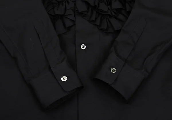 COMME des GARCONS Front Frill Round Collar Shirt K-169009_008
