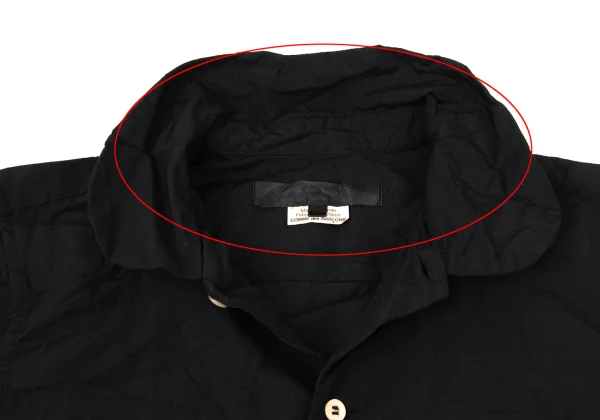 COMME des GARCONS Tiered Hem Round Collar Shirt K-169010_006
