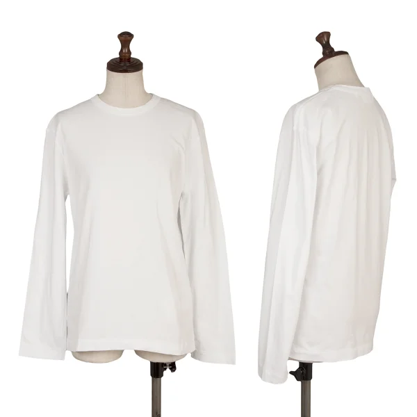 COMME des GARCONS Cotton Basic T Shirt White XS K-169011_001