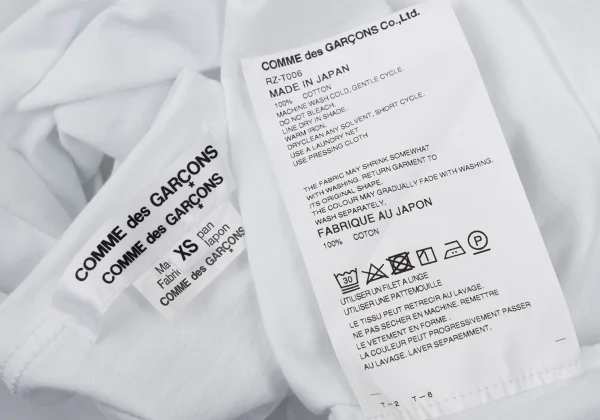 COMME des GARCONS Cotton Basic T Shirt K-169011_012