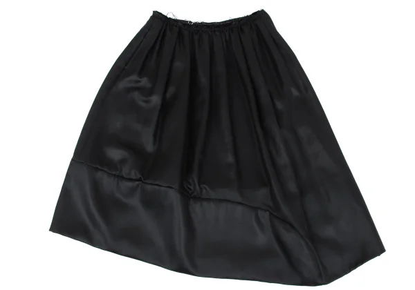 COMME des GARCONS Waist Cut-off Design Shiny Skirt K-169013_002