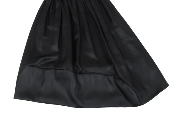 COMME des GARCONS Waist Cut-off Design Shiny Skirt K-169013_006