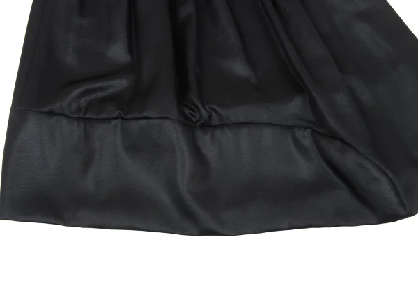 COMME des GARCONS Waist Cut-off Design Shiny Skirt K-169013_007