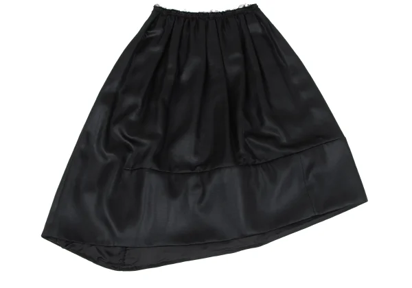 COMME des GARCONS Waist Cut-off Design Shiny Skirt K-169013_009