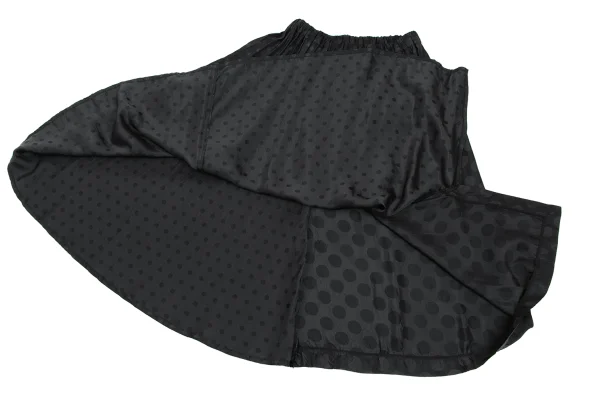 Y's Dot Jacquard Switching Design Cupra Skirt K-169015_008