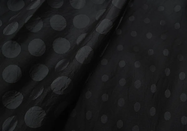 Y's Dot Jacquard Switching Design Cupra Skirt K-169015_011