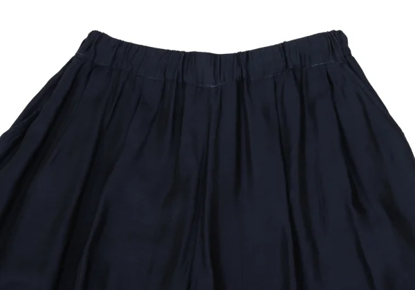 zucca Cupra Blend Tuck Wide Cropped Pants K-169017_002