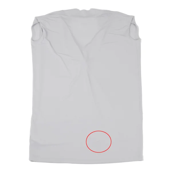 MM6 Rayon Poly Drape V Neck Dress K-169018_013