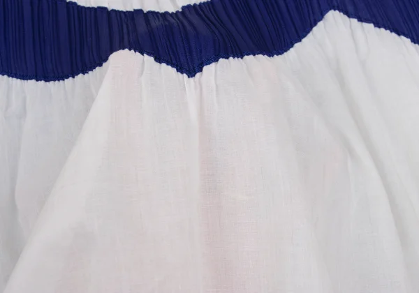 PLEATS PLEASE Zigzag Switching Sleeveless Pleated Tunic K-169020_014