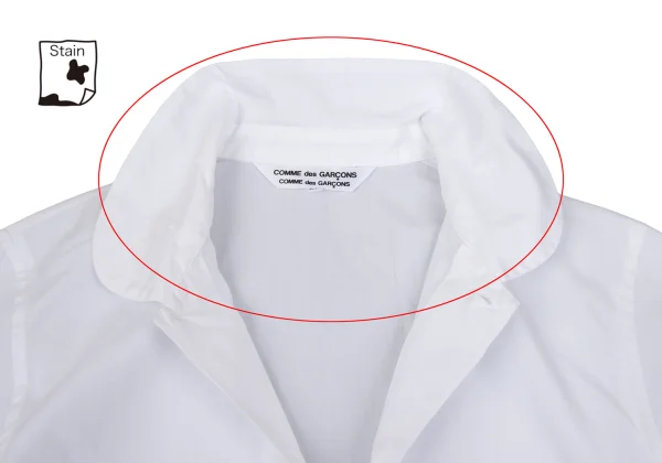 COMME des GARCONS Cotton Round Collar Blouse K-169025_004