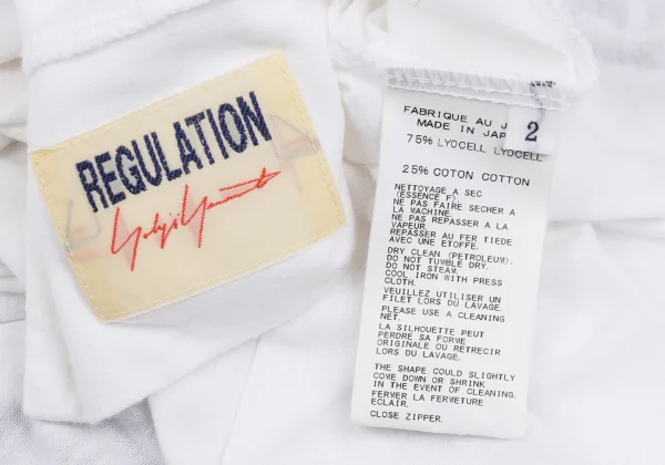 REGULATION yohji yamamoto Back Long T Shirt K-169026_013