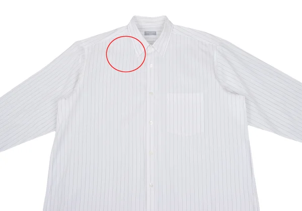 COMME des GARCONS HOMME Pinstripe Cotton Shirt K-169027_002