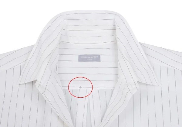 COMME des GARCONS HOMME Pinstripe Cotton Shirt K-169027_005