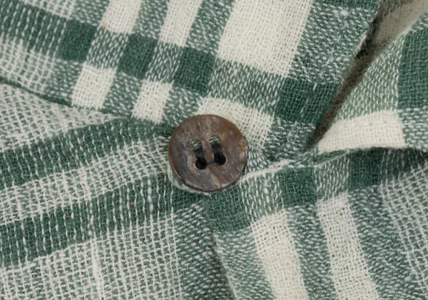 Y's for men Cotton Check Open Collar Shirt K-169028_008