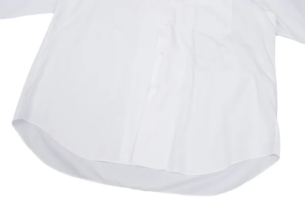 COMME des GARCONS HOMME PLUS Lace Collar Cotton Shirt K-169030_011