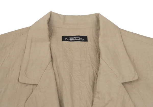 ISSEY MIYAKE PERMANENTE Wrinkle Cotton Jacket K-169031_005