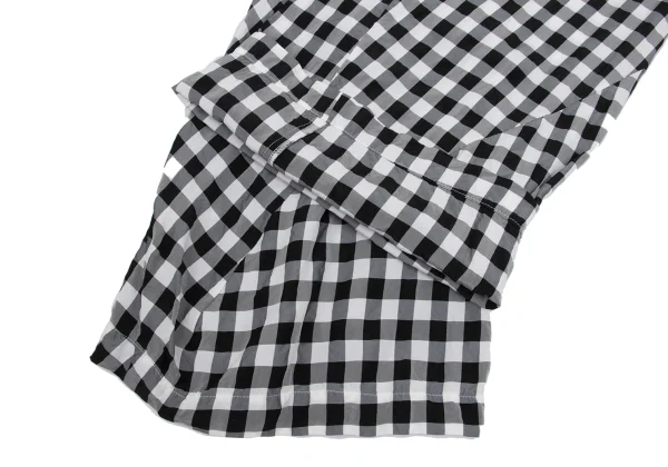 tricot COMME des GARCONS Curve Switching Check Wide Pants K-169033_006