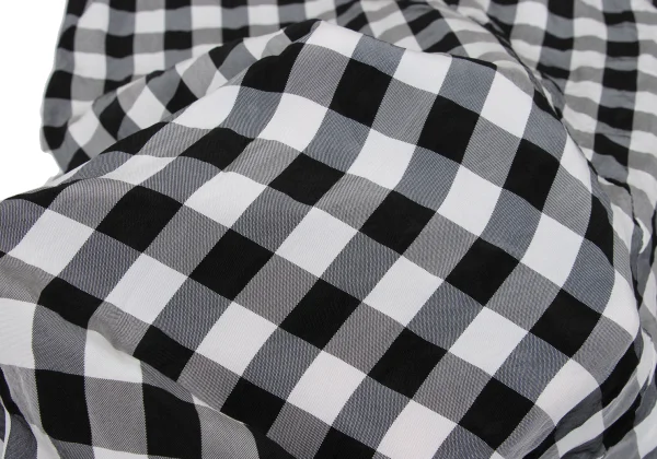 tricot COMME des GARCONS Curve Switching Check Wide Pants K-169033_008