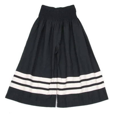 ISSEY MIYAKE HaaT Hem Striped Wide Pants