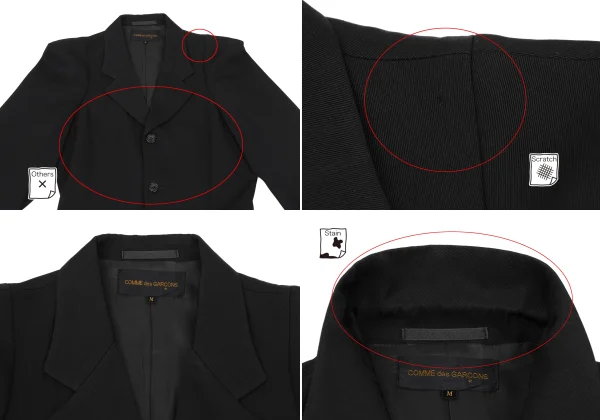 COMME des GARCONS Tailored Jacket With Pleats Skirt  K-169036_003