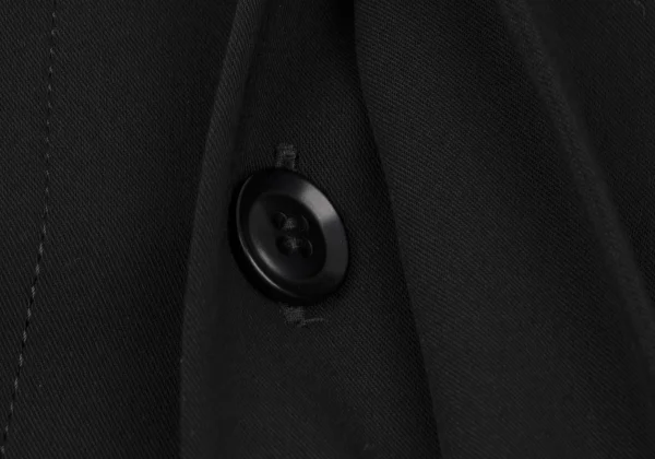 S'YTE Rayon Blend Hem Cut-off Hoodie Poncho Coat K-169037_011