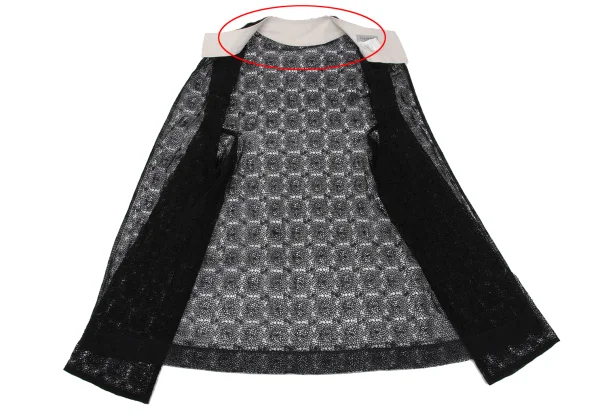 Yohji Yamamoto FEMME Lace Design Top K-169038_008