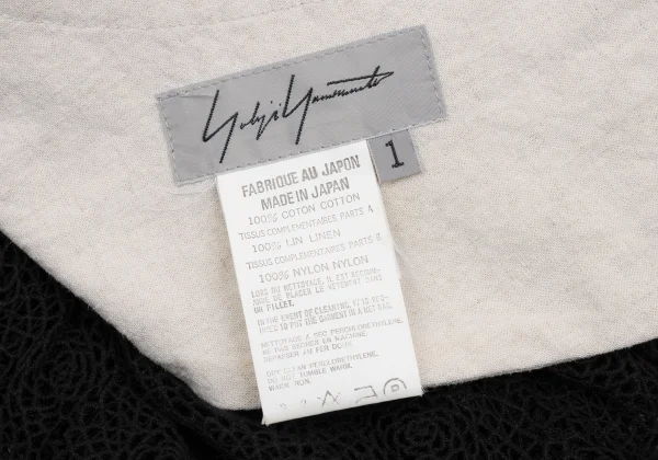 Yohji Yamamoto FEMME Lace Design Top K-169038_013