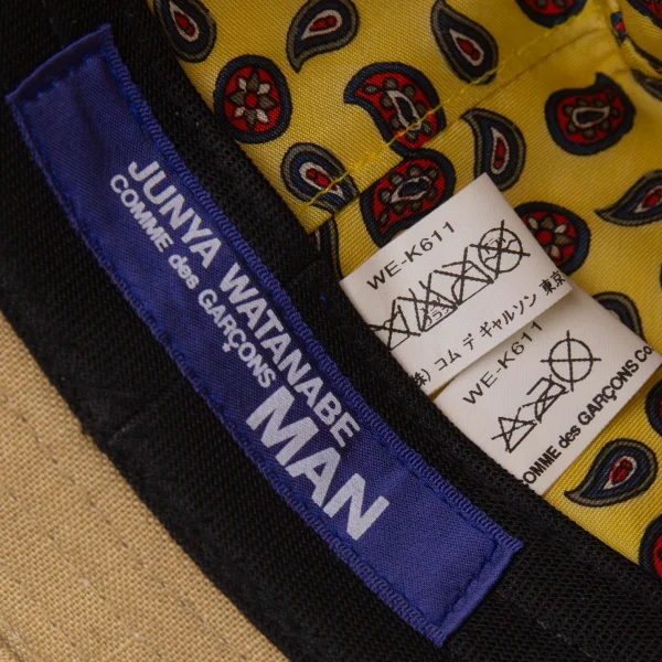 JUNYA WATANABE MAN COMME des GARCONS Paisley Tape Cotton Line Hat K-169040_010