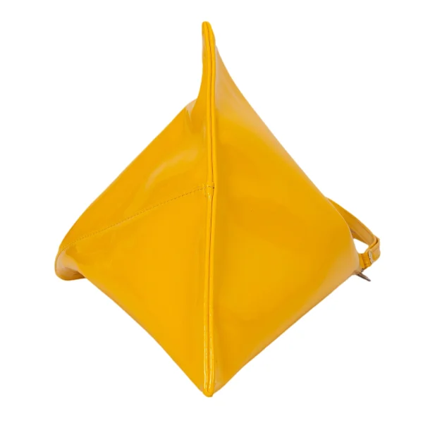 JUNYA WATANABE COMME des GARCONS Synthetic Enamel Triangle Bag K-169042_005