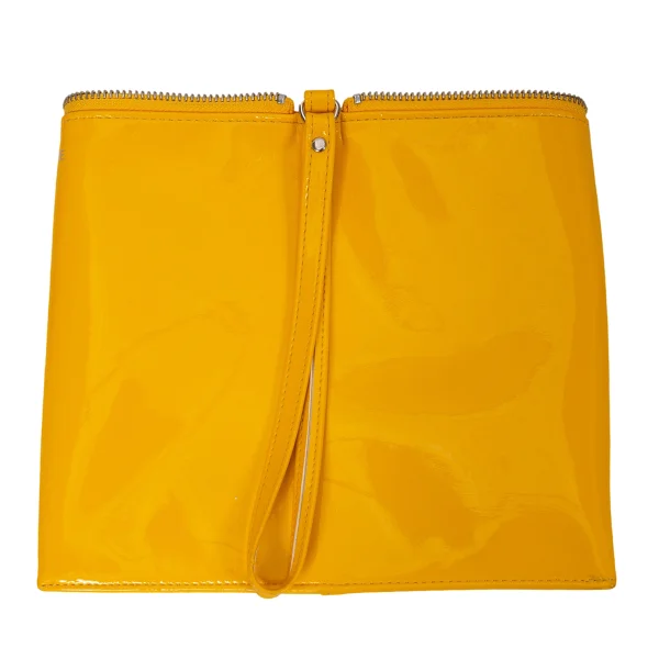 JUNYA WATANABE COMME des GARCONS Synthetic Enamel Triangle Bag K-169042_009