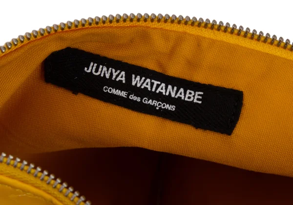 JUNYA WATANABE COMME des GARCONS Synthetic Enamel Triangle Bag K-169042_012