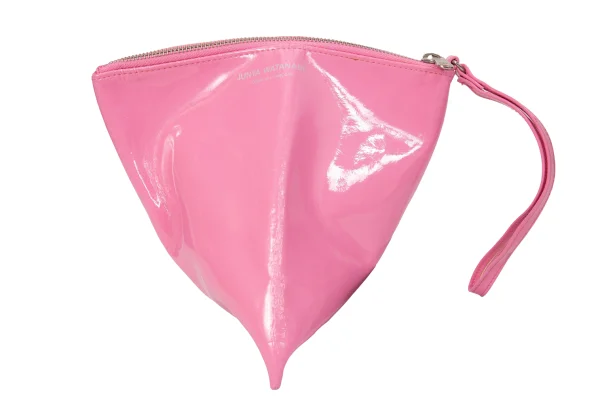 JUNYA WATANABE COMME des GARCONS Synthetic Enamel Triangle Bag K-169043_002