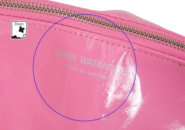 JUNYA WATANABE COMME des GARCONS Synthetic Enamel Triangle Bag K-169043_006