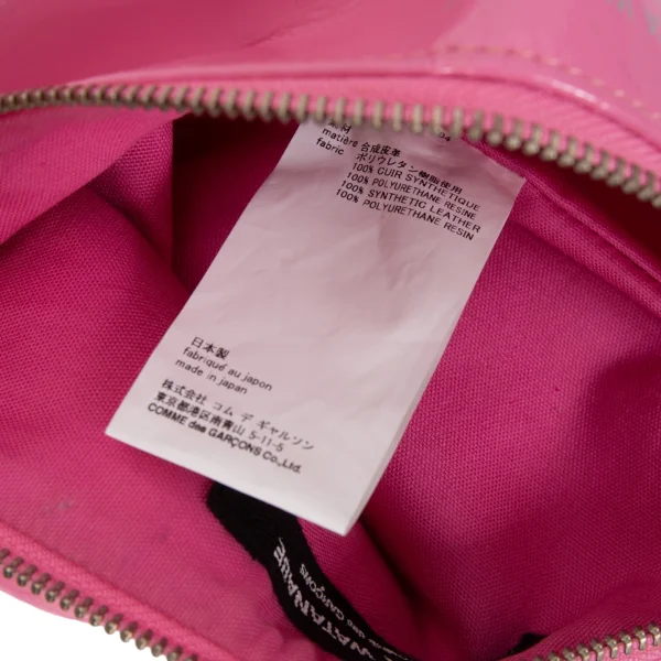 JUNYA WATANABE COMME des GARCONS Synthetic Enamel Triangle Bag K-169043_010