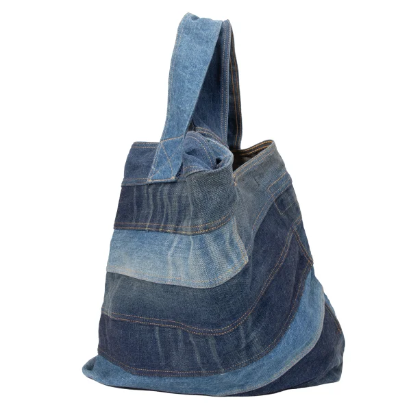 JUNYA WATANABE COMME des GARCONS Patchwork Denim Tote Bag K-169047_003
