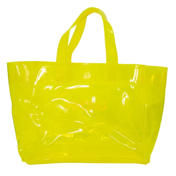 JUNYA WATANABE COMME des GARCONS Logo Printed PVC Tote Bag K-169048_002