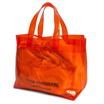 JUNYA WATANABE COMME des GARCONS Logo Printed PVC Bag