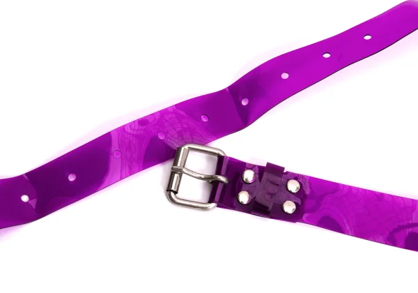 tricot COMME des GARCONS Clear Vinyl Narrow Belt K-169052_003